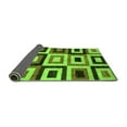 thumbnail image 2 of Ahgly Company Indoor Square Abstract Green Modern Area Rugs, 7' Square, 2 of 4