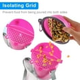 thumbnail image 4 of Travel Dog Water Bottle Collapsible Bowls 2 in 1 Dog Portable Water Food Container, Pet Water Bowl Dispenser for Walking, Traveling, Camping and Hiking [Pink], 4 of 5