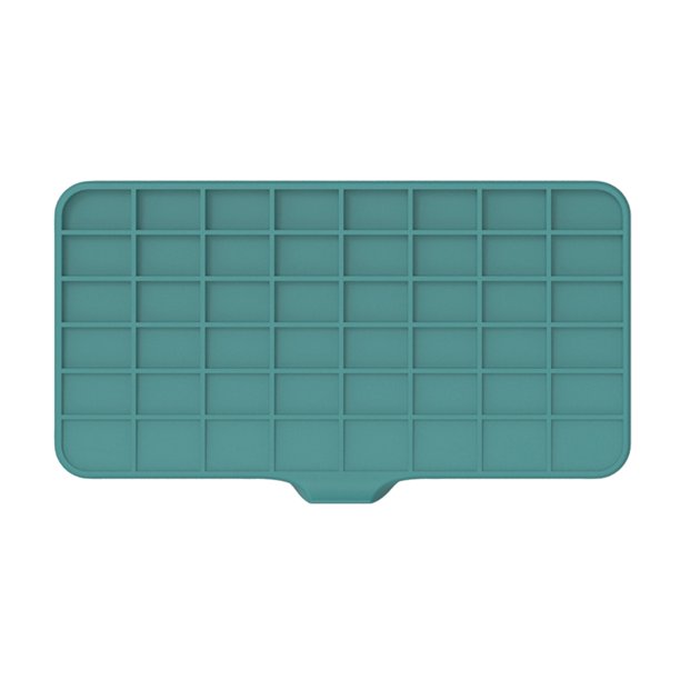 Jabonera de silicona Bandeja de drenaje de jabón creativa reutilizable para inodoro de baño (verde) Ndcxsfigh Libre de BPA