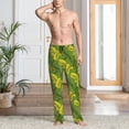 thumbnail image 5 of Mens Pajama Pants - Soft Sleep & Lounge Pants for Men, Gorgeous Calla Lily Flowers A Cuteness Casual PJ Bottoms Pants with Pockets, 5 of 5
