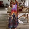 thumbnail image 2 of Octopus in The Mysterious Ocean Sleeveless Dress for Women Clothing Female Women's Summer Skirt, 2 of 6