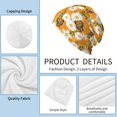thumbnail image 3 of Beanie for Men and Women, White Floral and Butterflies Cozy Winter Hat Beanies Hats Skull Cap, Soft Cool Knit Hats for Women Men Men's Skullies & Beanies, 3 of 5