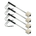 thumbnail image 6 of TABLZONE 4-Pack Ergonomic Metal Drumsticks for Comfortable and Drumming Performance Sessions, 6 of 8