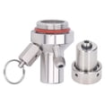 thumbnail image 2 of Coupleur de Baril de Bière, Distributeur de Robinet Facile à Installer en Acier Inoxydable pour Distribution de Boissons, 2 of 8