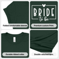 thumbnail image 5 of Bride to be T Shirt Bachelorette Party Gift Women White Graphic Tee, 5 of 6