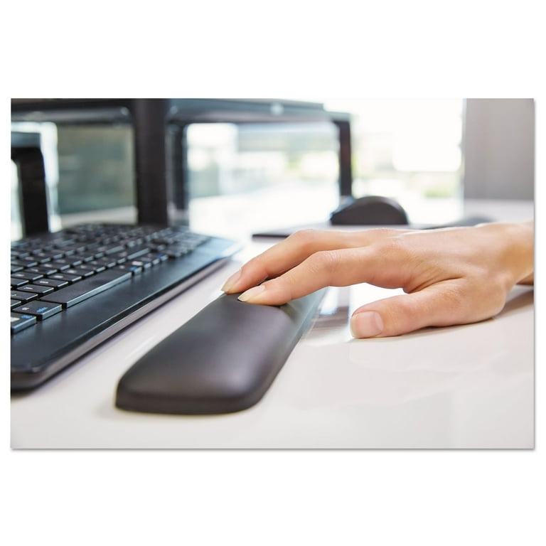 Gel Wrist Rest for Keyboards, 19 x 2, Black Gel Wrist Rest for Keyboards, 19 x 2, Black