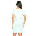 thumbnail image 3 of Cotton Sleep Dress for Women / Nightshirt (Blue - The Struggle is Real, 3X), 3 of 3