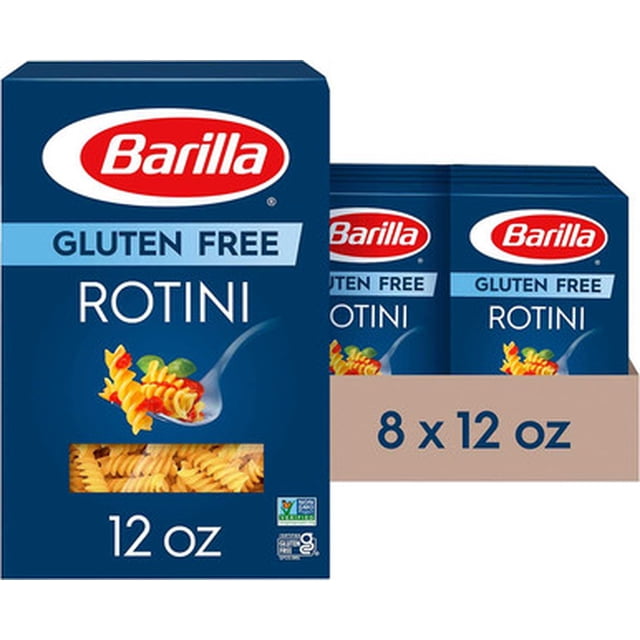 Barilla Pâtes Rotini Sans Gluten, 12 Onces (Lot de 8)