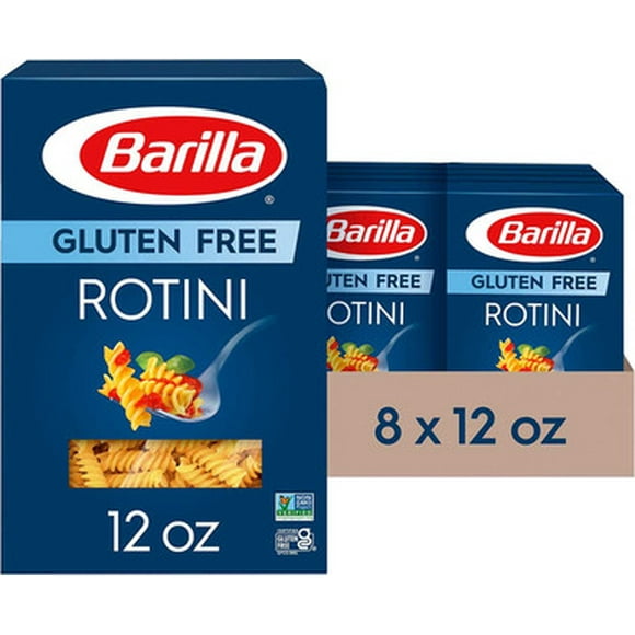 Barilla Rotini Pâtes Sans Gluten, 12 Onces (Lot de 8)
