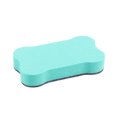 thumbnail image 2 of zhonghuayin Back to School Gift for girls Boys 6 chalk erasers bone shape 7cmx4cm two tone back to school classroom cleaning stationery teaching supply G, 2 of 6