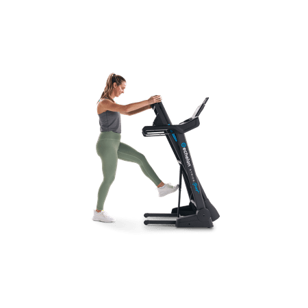 Echelon - Stride 30 Sport Smart Foldable Exercise Treadmill with Cushioned Deck - Black