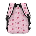 thumbnail image 4 of Pofeuu Strawberries Print Backpack for Men and Women - Basic Bookbag Casual Daypack Backpacks for College Work Travel-One Size, 4 of 5