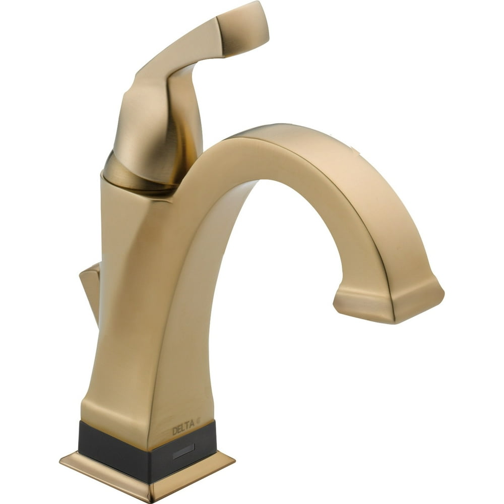 Delta Dryden Single Handle Bathroom Faucet with Touch2O.xt Technology