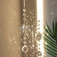 thumbnail image 3 of Crystal Light Catcher Prism Snowflake Wind Chime Hanging Christmas Sundrop (C), 3 of 7