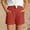 Red, variant on Kids Active Shorts Comfortable Blue Shorts High Waisted Leggings for Girls 12-13 Years