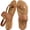 Brown, variant on Ecetana Sandals for Women Woven Flat Sandals with Elasticity Ankle Strap Comfortable Pinch Toe Casual Sandals