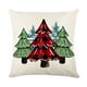 thumbnail image 1 of Funda Cojín Decorativa Almohada Estampada Navidad Suave para Sofá, 1 of 9