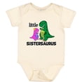 thumbnail image 3 of Inktastic Little Sistersaurus Girls Baby Bodysuit, 3 of 5
