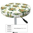 thumbnail image 3 of Cauagu Sloth Sitting Tropical Leaves Print Round Stool Covers,Seat Cushion for Round Bar Stool Chair Seat Cover for Bar Round Chair Fits for 12/13/14in Bar Stool Cushion, 3 of 7