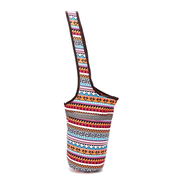 2 bolsas para esterilla de yoga para mujer, bolsa para esterilla de yoga, capacidad para más accesorios de yoga, se adapta a la mayoría de las esteras de tamaño