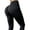 black, variant on Women's High Waist Yoga Pants Tummy Workout Butt Lifting Stretchy Leggings Textured Booty Tights