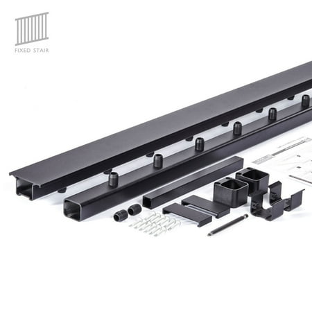 

Ekena Millwork Series 200 - 8 Fixed Angle Stair Rail Kit Gloss Clay Finish (Balusters Not Included)