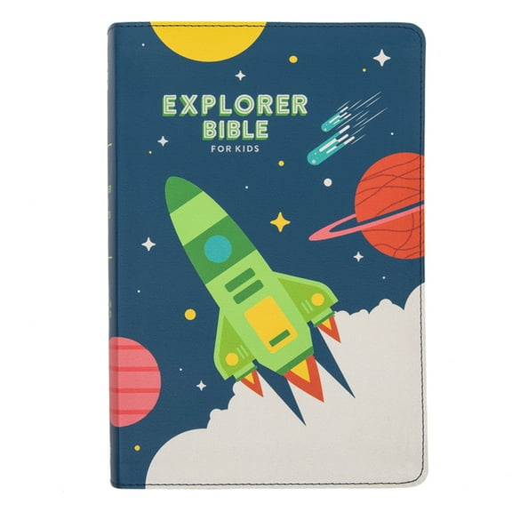 Explorer Bible for Kids CSB Explorer Bible for Kids, Blast Off Leathertouch, Indexed, (Hardcover)