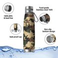 thumbnail image 4 of 29oz Insulated Water Bottle with Tea Infuser, Stainless Steel Travel Mug, Camouflage Print, 4 of 6