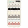 Teresa Collins Memories Photo Corners, 24/pkg, 6 Designs/4 Each
