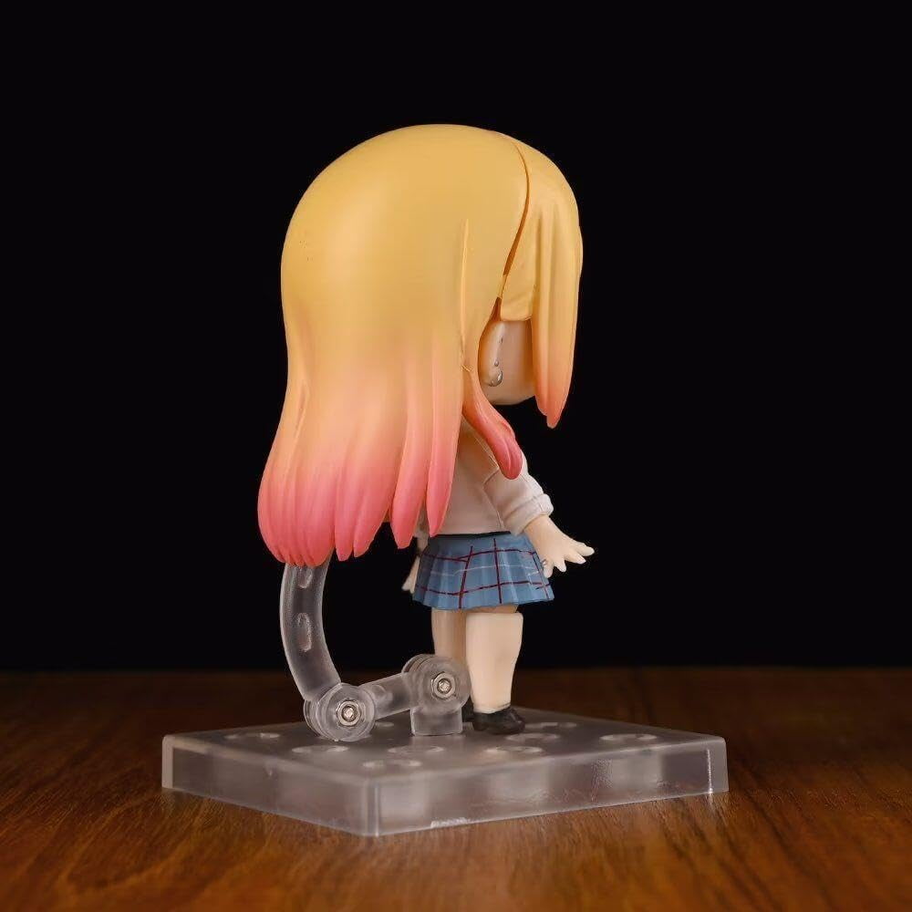 New Kitagawa Marin Figures, Cute Version Face-Changing Statue 10cm/3.9inch PVC Characters Model Decoration Collectible Action Figure Anime Fans Gift
