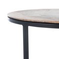 thumbnail image 6 of SAFAVIEH Lumi Modern Solid Agate Corner Accent Table, Black Agate, 6 of 7