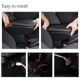 thumbnail image 3 of Qeeadeea Armrest Box For Nissan Kicks 2016-2021 Car Interior Center Consoles Storage Box With 7 USB Port-White Line, 3 of 6