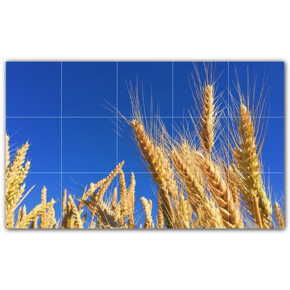 Picture-Tiles.com: Farm Ceramic Tile Wall Mural WAL500583-53S. 21.25"W x 12.75"H using (15) 4.25" x 4.25" Ceramic Tiles-Satin Finish