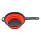 thumbnail image 2 of Paquete de 3 coladores de silicona plegables para cocina, colador plegable con asas, colador plegable que ahorra espacio para escurrir Pasta, 2 of 5