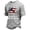 Light Gray, variant on Boys Patriotic Graphic Independence Day Celebration Kids Print Tee Shirt Clothes
