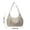 White, variant on FEOLGEHLY Sling Bags for Women, Waterproof Nylon Small Crossbody Bags, Large Capacity Crescent Shoulder Bag Lightweight Versatile Tote Bag Adjustable Strap for Office Commute Shopping Travel