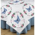 thumbnail image 2 of Tobin Stamped White Quilt Blocks 18"X18" 6/Pkg-Butterfly Rose - T288090, 2 of 2