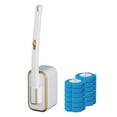 thumbnail image 2 of Disposable Toilet Cleaning System with Brush and Replacement Heads for Effortless Bathroom Hygiene Cleaning Supplies Set, 2 of 9
