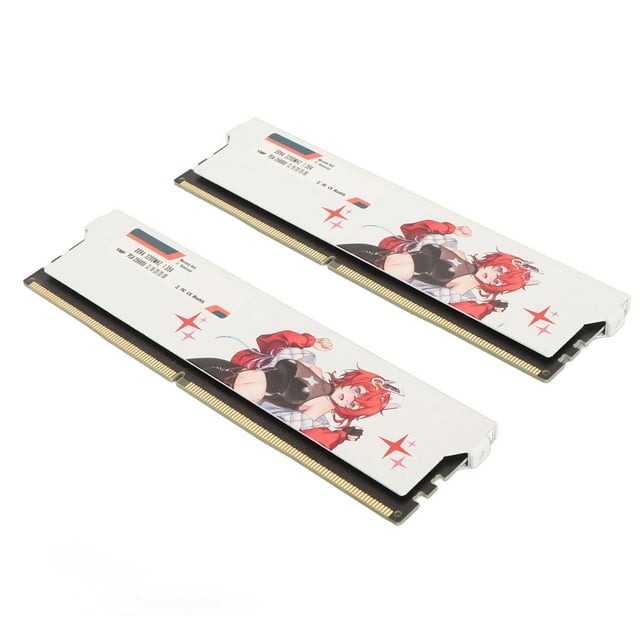 DDR4 PC4 25600U CL16 20 20 38 Module de Mémoire de Bureau de Jeu Support 3200MHz XMP2.0, Coque en Alliage d'Aluminium, Synchronisation Ultra Faible