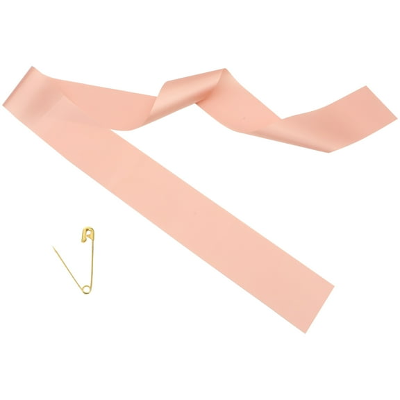 ifundom custom party sash Pink Cloth 1Pack