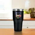 thumbnail image 3 of Batman Batgirl Cute Chibi Character Pattern Stainless Steel Tumbler 30 oz Coffee Travel Cup, Vacuum Insulated & Double Wall with Leakproof Sliding Lid, 3 of 6