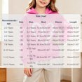 thumbnail image 3 of NAISIBABY Girls' Zip-Up Hoodie, Heart Print Long Sleeve Loose Fit Causal Sweatshirt Size 3T, 3 of 6