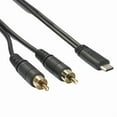 thumbnail image 4 of USB/USB C to 2RCA Cable Type C to Male 2RCA Splitter 2RCA to USB C Adapter for Home Theater Amplifier Speaker Car, 4 of 11