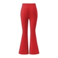 thumbnail image 7 of Jerdar Bootcut Leggings for Women High Waist Comfy Stretch Boho 70s Bell Bottom Women Yoga Pants Dance Running XL, 7 of 7