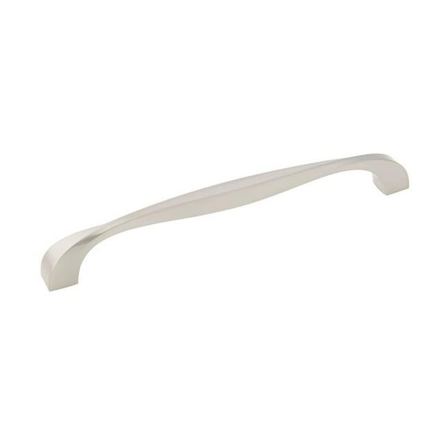 Hickory Hardware H076019-SN 192 mm Centre à Centre Twist Collection Pull&44; Nickel Satiné