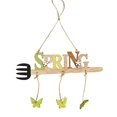 thumbnail image 1 of Easter Wooden Sign Tassel Letters for Butterfly Door Hanging Plaque Ornament, 1 of 4