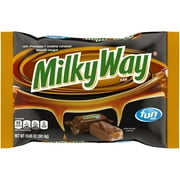 Milky Way Fun Size Halloween Chocolate Candy Bars - 10.65oz Bag