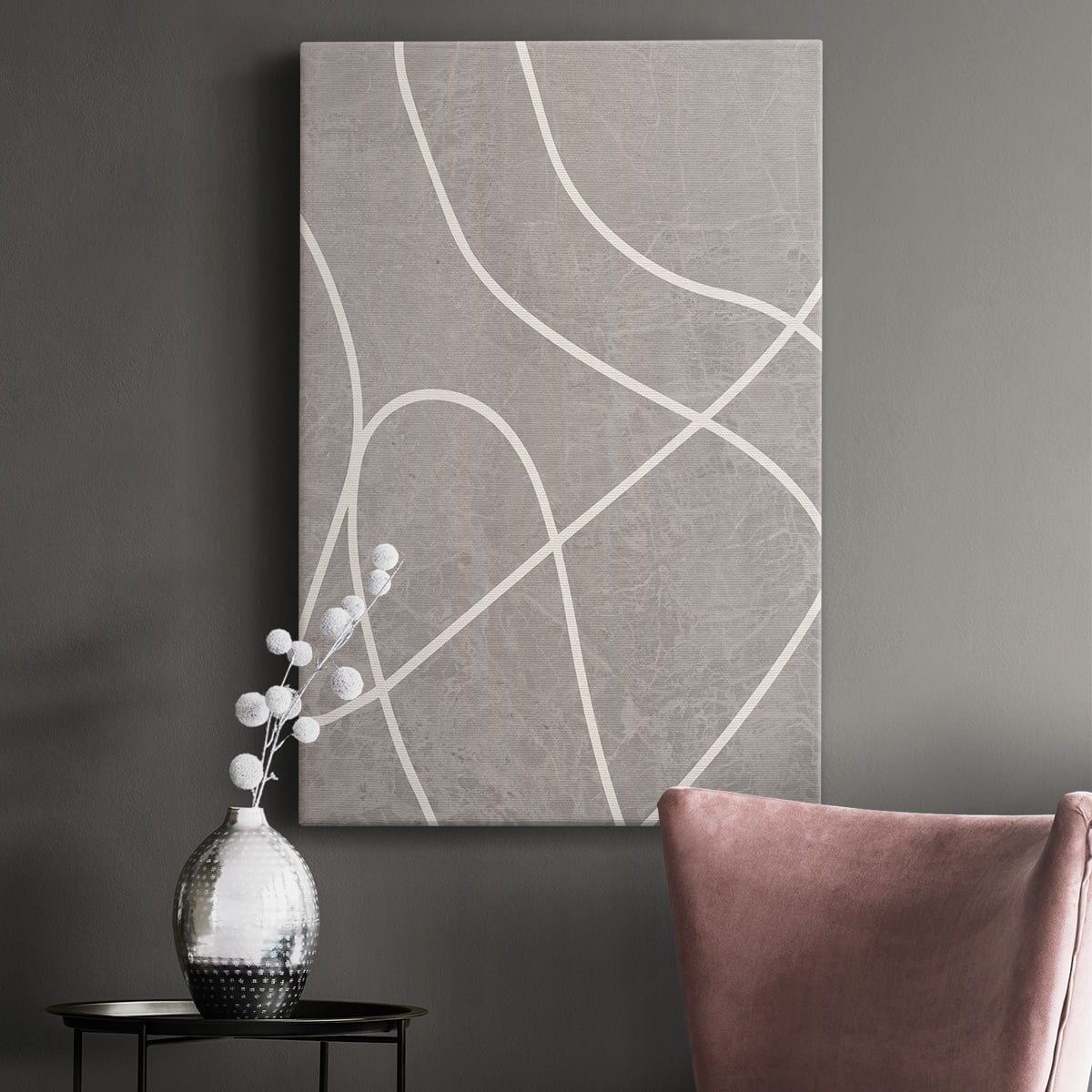 Fissures I Premium Gallery Wrapped Canvas - Ready to Hang
