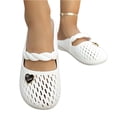 thumbnail image 5 of Norvail Womens Breathable Woven Toe Mary Sandals , Lightweight Slip Garden Shoes Non-Slip Comfort Sandals for Indoor Outdoor Beach Travel, 5 of 5
