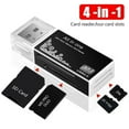 thumbnail image 2 of RAIN 4 In 1 USB Card Reader Adapter For Memory Stick Pro Duo Micro SD/T-Flash/M2/MS, 2 of 5